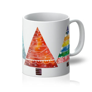 Christmas 2021 red tree Mug - Lantern Space