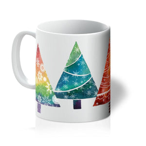 Christmas 2021 red tree Mug - Lantern Space