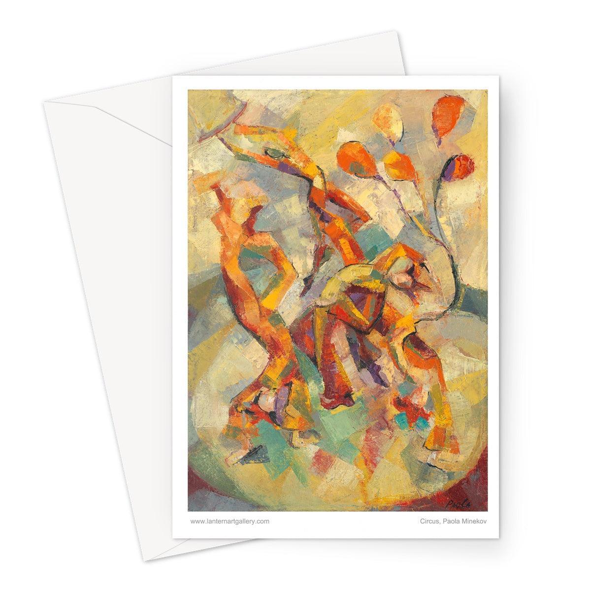 Circus Greeting Card - Lantern Space