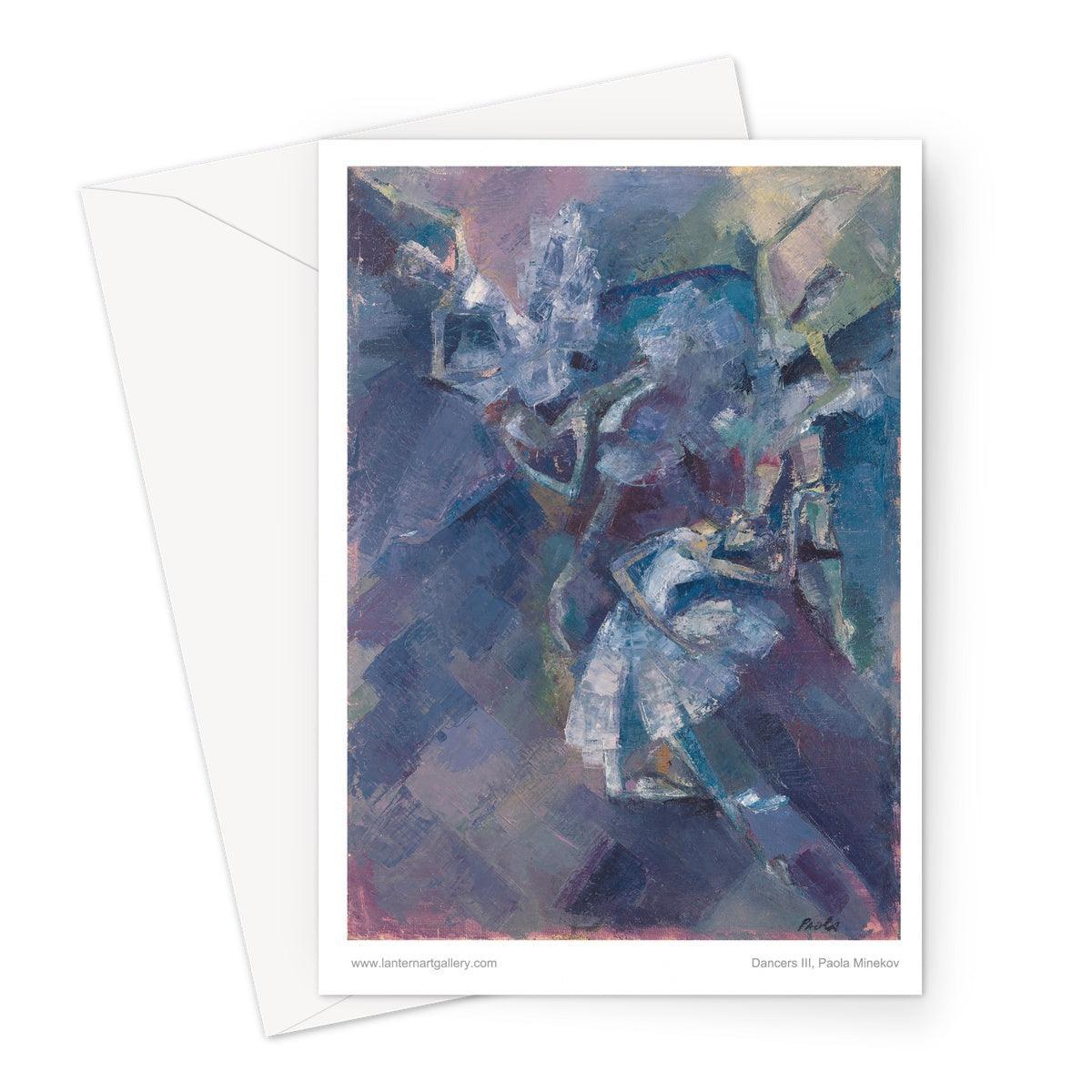 Dancers III, Ballet, Artist Greeting Card - Lantern Space