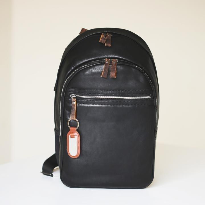 Genuine Leather Rucksack - Lantern Space