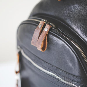 Genuine Leather Rucksack - Lantern Space